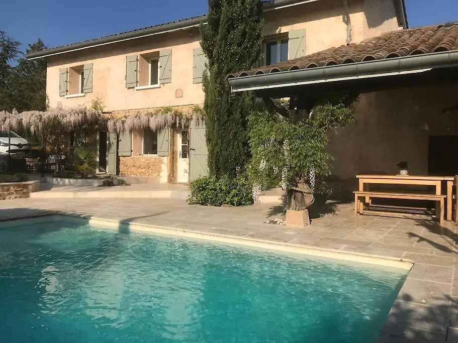 Beaujolais Charentay Lyon Maison Avec Piscine 0*,